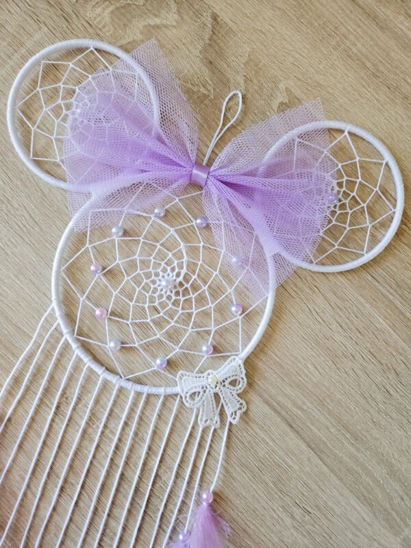 1000024506 Attrape-rêves souris coloré inspiré d'un personnage de dessin animé