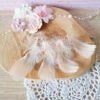Plumes beiges - marrons 5-12cm