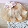 Plumes beiges - marrons 5-12cm