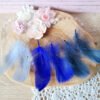 Plumes bleues 5-12cm