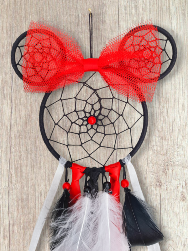 Photoroom-20250311_215020625 (5) (1) Attrape-rêves souris inspiré d'un personnage de dessin animé