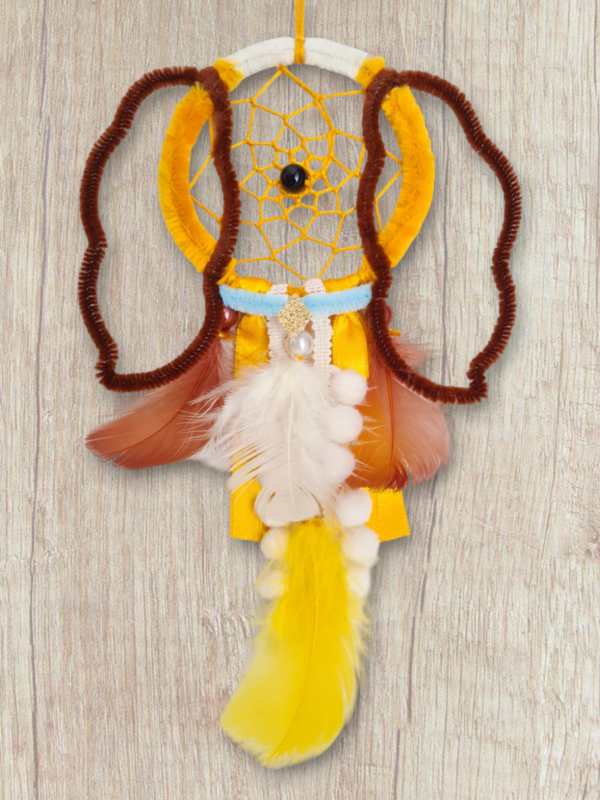 Attrape-rêves chien inspiré d'un personnage de dessin animé