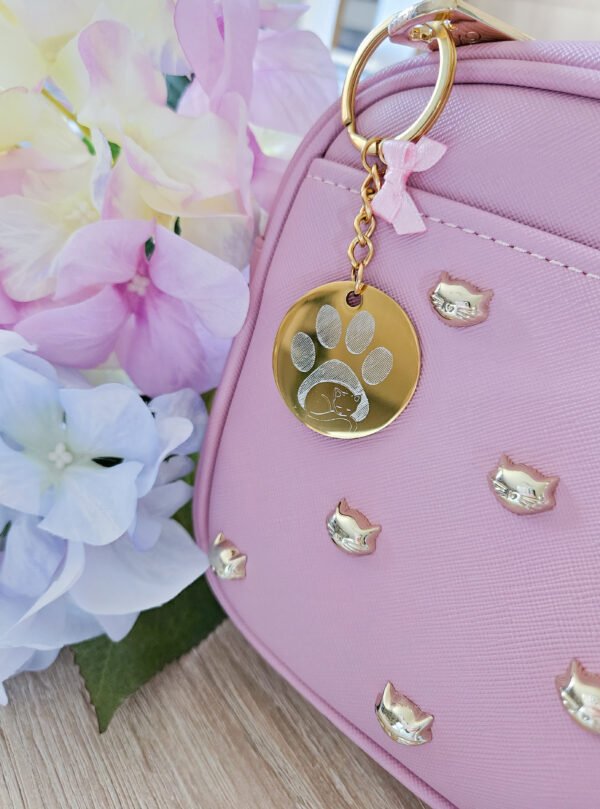 Porte-clefs en acier inoxydable à personnaliser