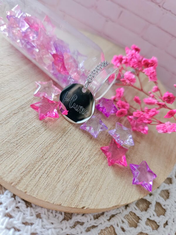 Collier en acier inoxydable à personnaliser