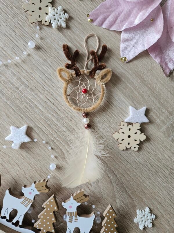 500 Ornement noël attrape-rêves Renne
