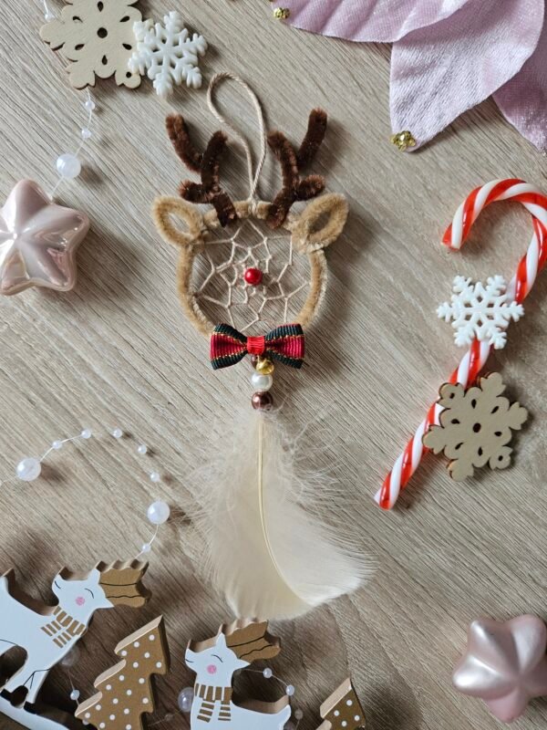 502 Ornement noël attrape-rêves Renne